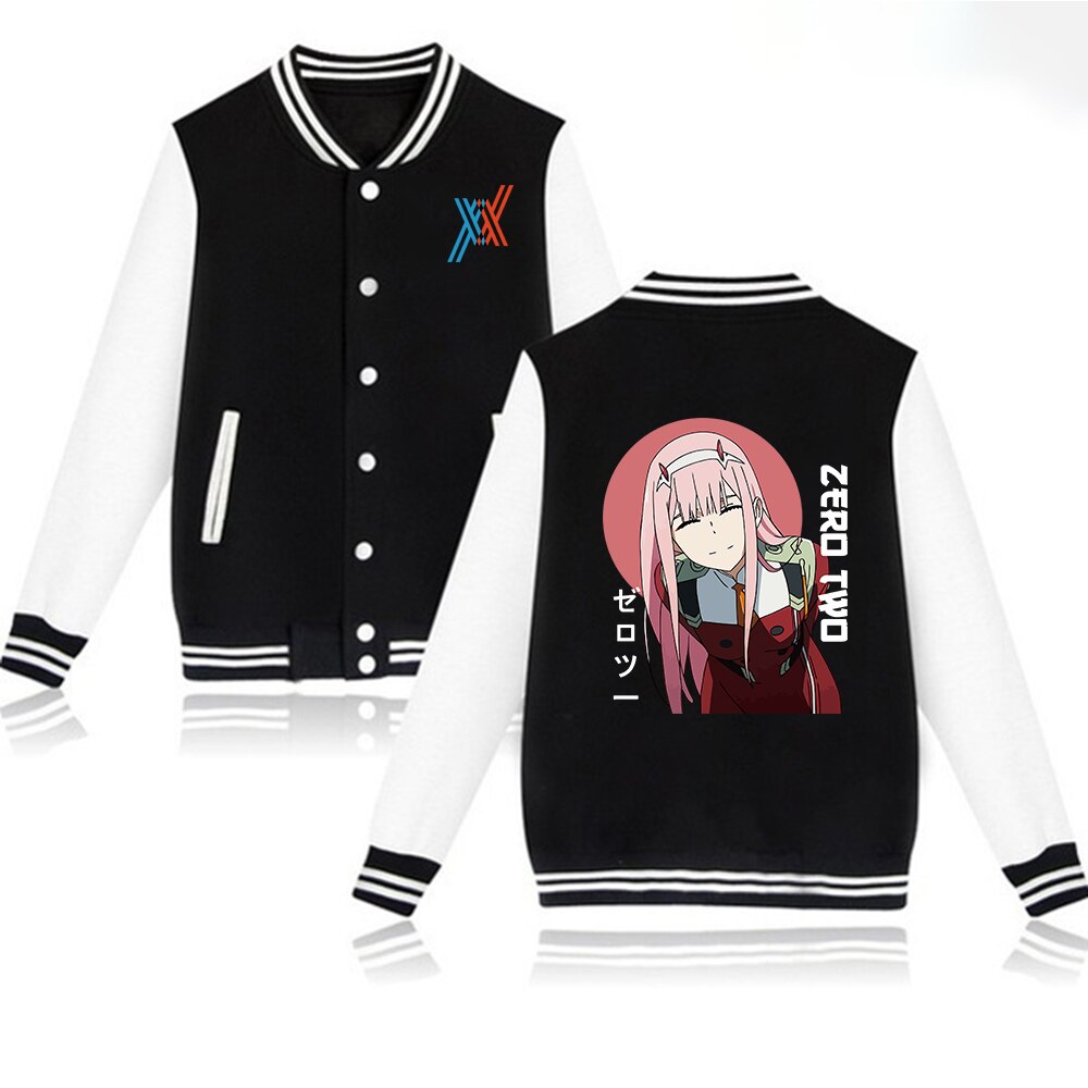 DARLING in the FRANXX Jacket - Anime Printed Casual Fashion Harajuku Coats Jackets