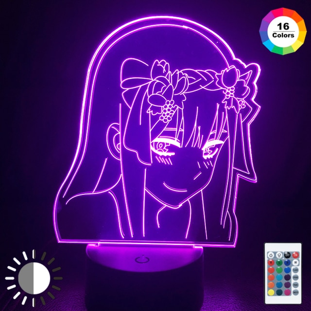 Darling In The Franxx Acrylic 3d Lamp - Anime Gift Light for Home Decor Darling In The Franxx Lamp