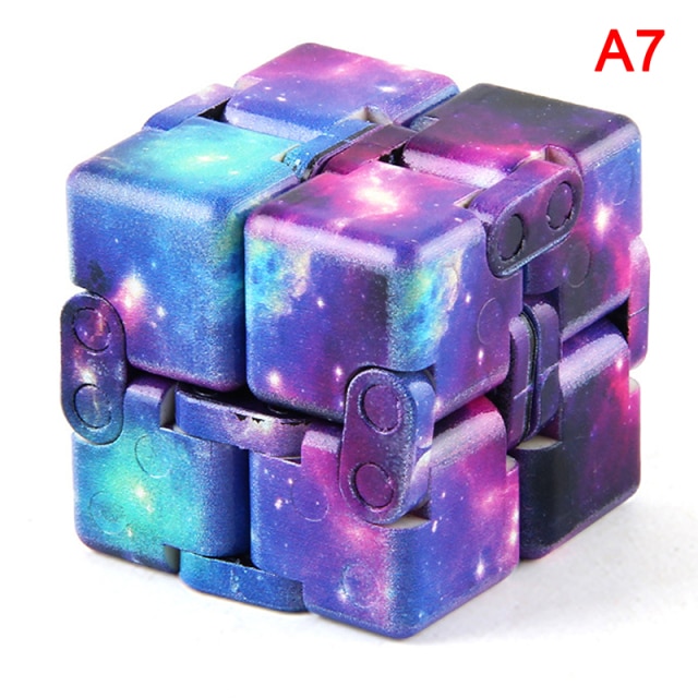 Galaxy Infinity Cube Fidget Toys for Stress Relief