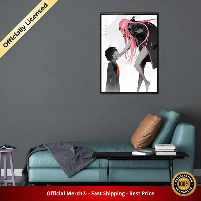 Darling In The Franxx Poster - Silk Prints Modern Painting Posters Wall Art Zero Two & Hiro
