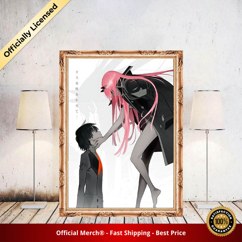 Darling In The Franxx Poster - Silk Prints Modern Painting Posters Wall Art Zero Two & Hiro