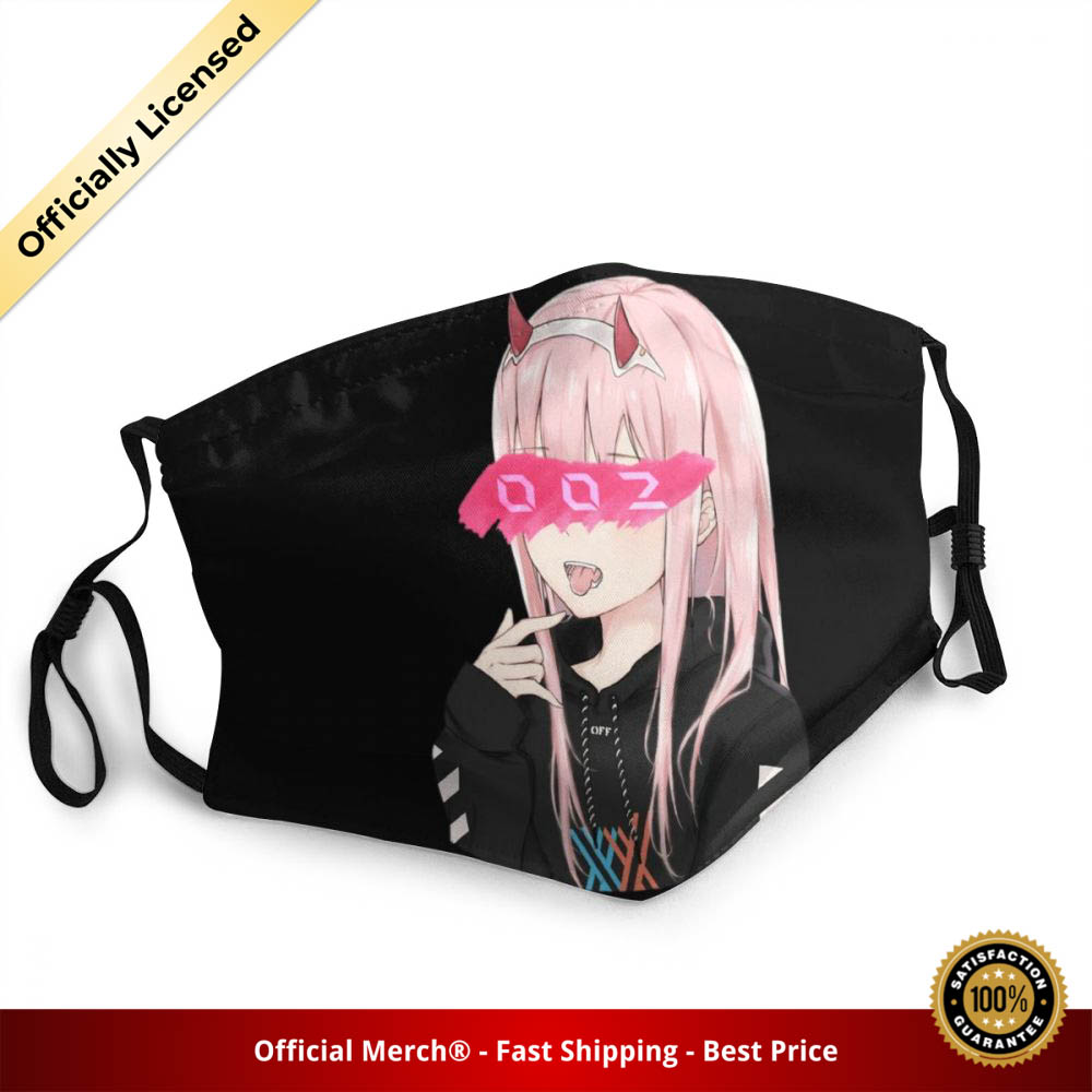 Darling In The Franxx Face Mask - Zero Two Anti Dust Haze Protection