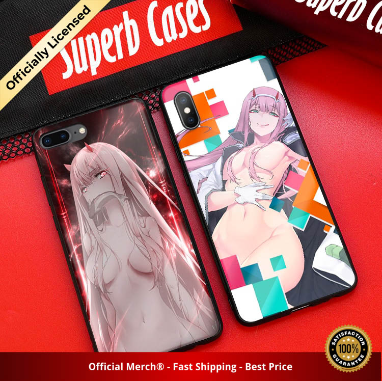 Darling in the FranXX Phone Case - Sexy Zero Two Inspired iPhone SE 6 6s 7 8 Plus X XR XS 11 12 mini Pro max