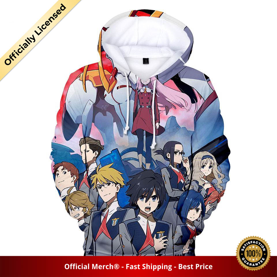 Darling in the Franxx Hoodie Season 1 Poster 3D All Over Print