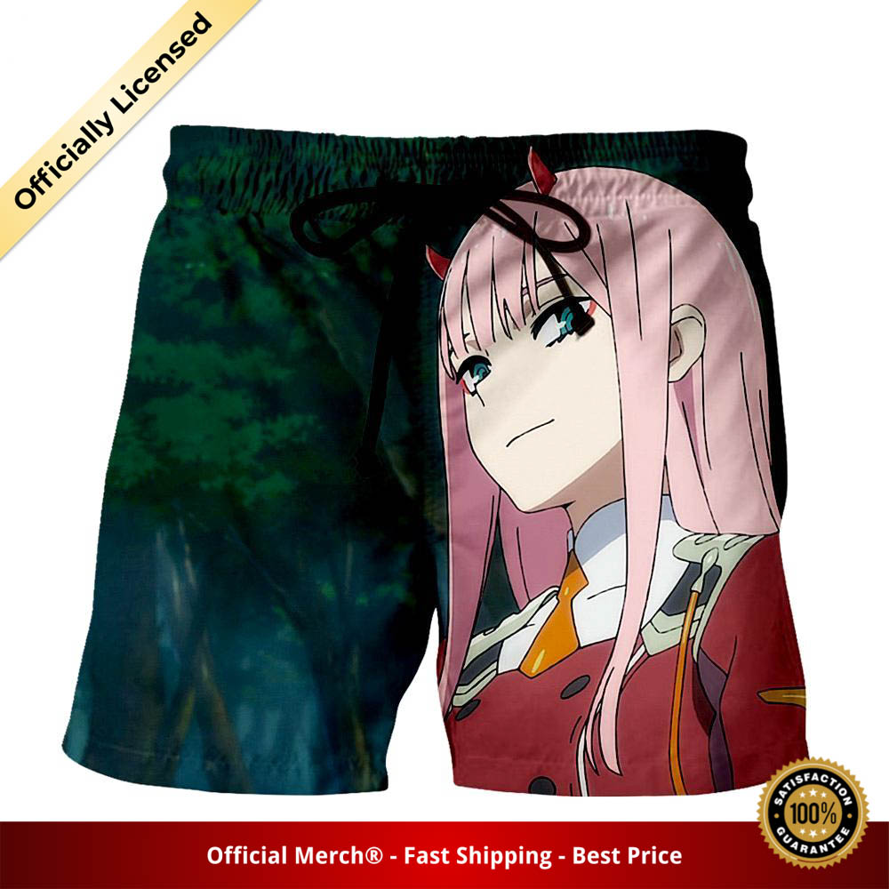 Darling in the Franxx Shorts Proud Zero Two 3D All Over Print