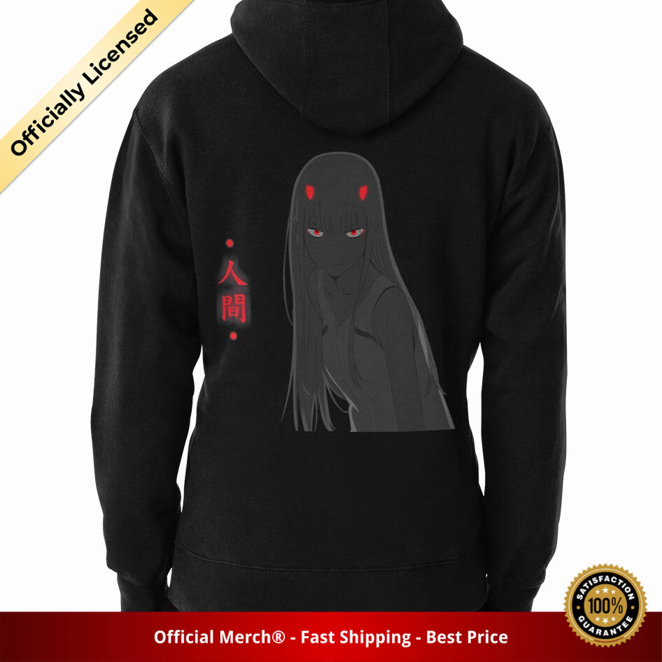 Darling In The Franxx Hoodie - Zero Human Pullover Hoodie - Designed By ZeroOneProject RB1801