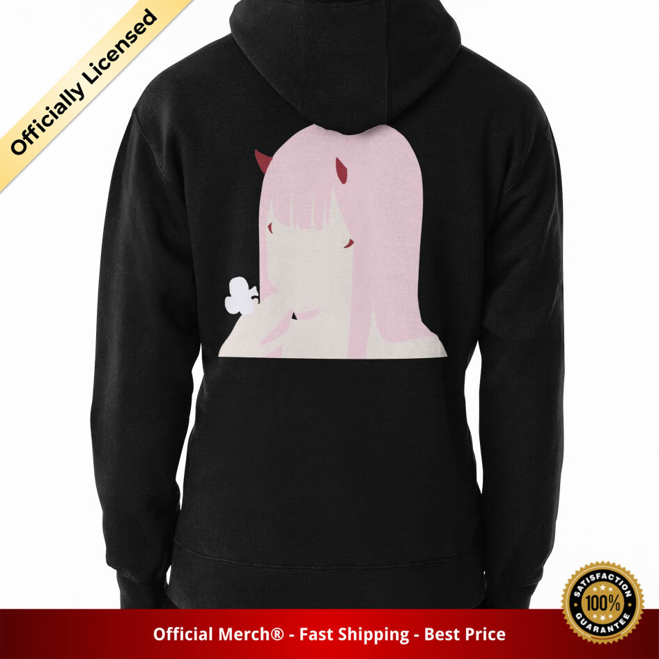 Darling In The Franxx Hoodie - Zero Two Minimal Pullover Hoodie - Designed By Rinnnce Designs RB1801
