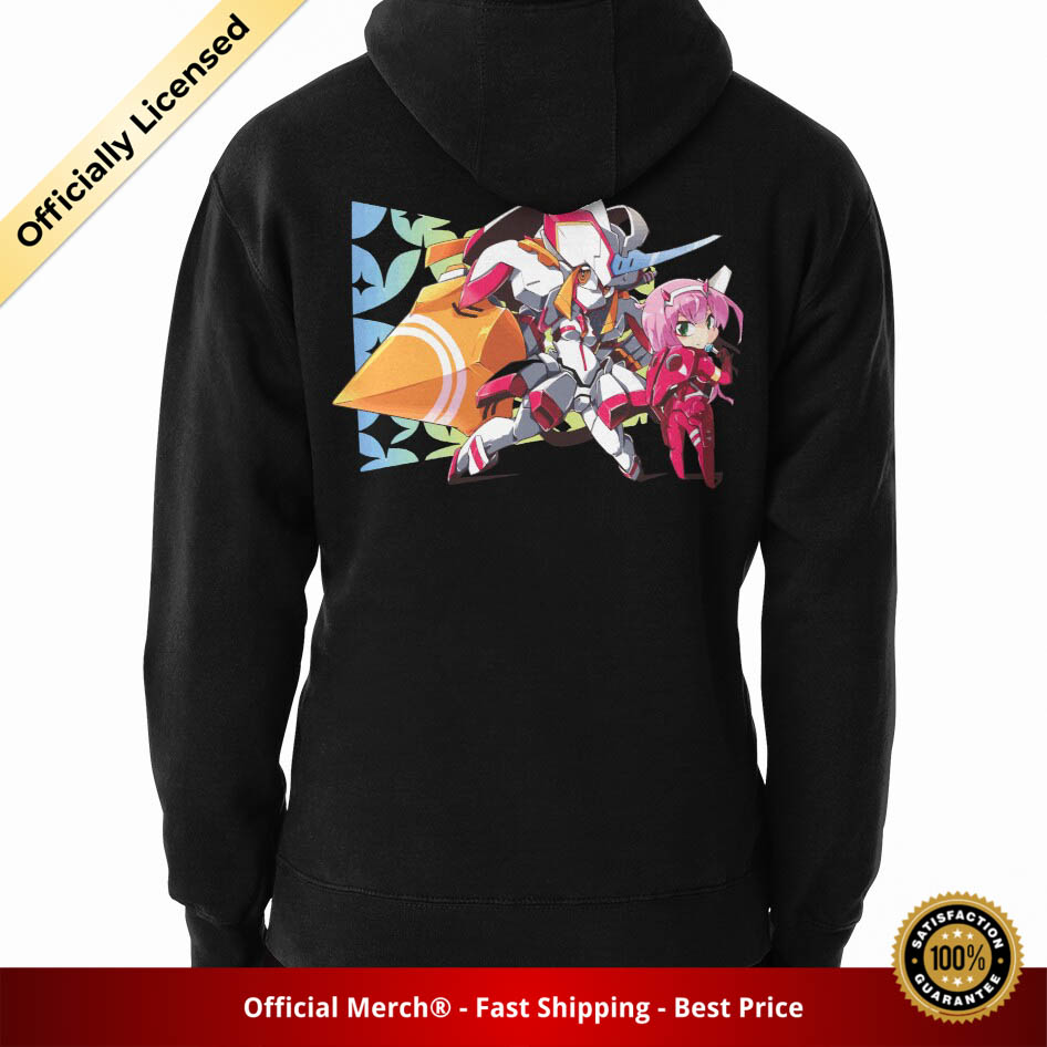 Darling In The Franxx Hoodie - xperience to the sky Pullover Hoodie - Designed By olearr RB1801