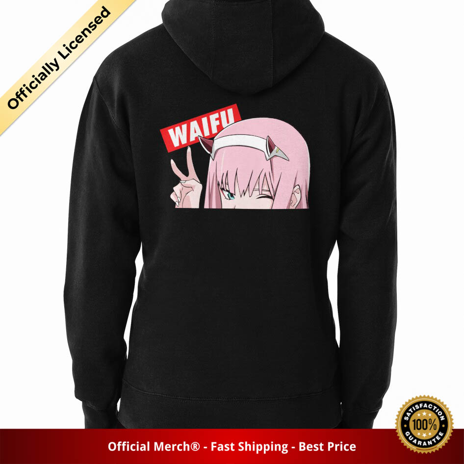 Darling In The Franxx Hoodie - Darling Face Zero Two Character 1 Pullover Hoodie - Designed By weaboomean RB1801