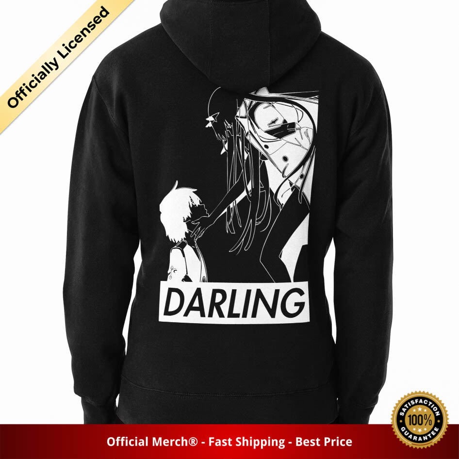 Darling In The Franxx Hoodie -  Kiss of death Pullover Hoodie - Designed By ShopGibby RB1801