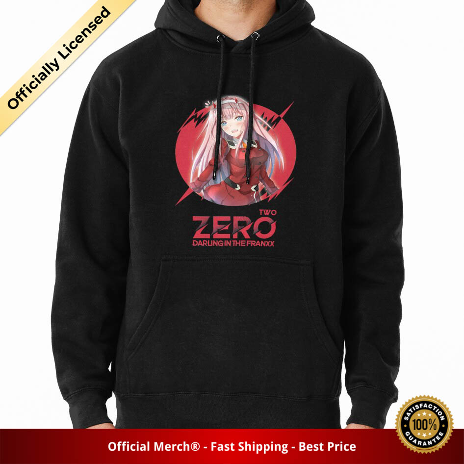 Darling In The Franxx Hoodie -  Anime Art Zero Two Kawaii Cute Pullover Hoodie - Designed By Marquez724 RB1801