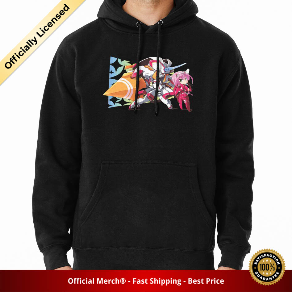 Darling In The Franxx Hoodie - xperience to the sky Pullover Hoodie - Designed By olearr RB1801