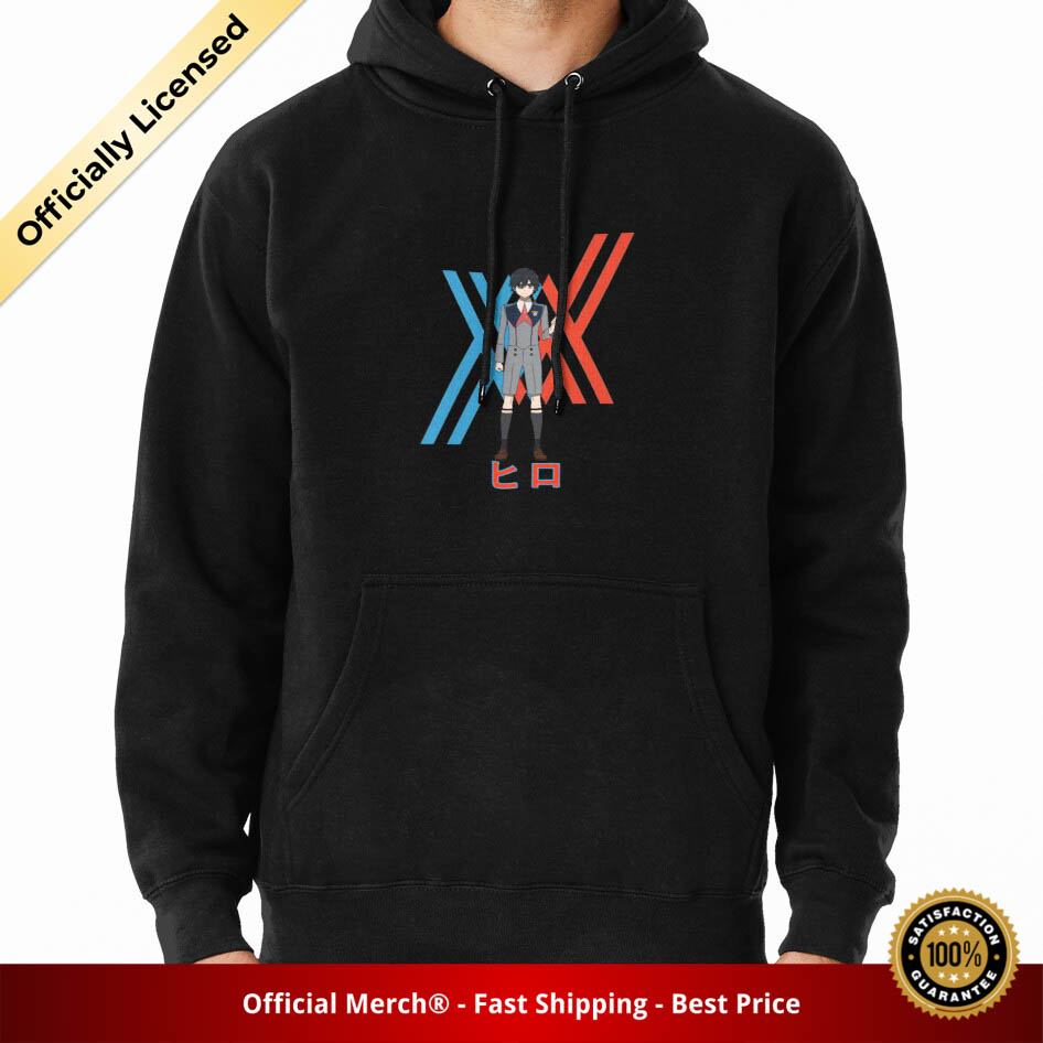 Darling In The Franxx Hoodie - Hiro Pullover Hoodie - Designed By alessandro3ds RB1801