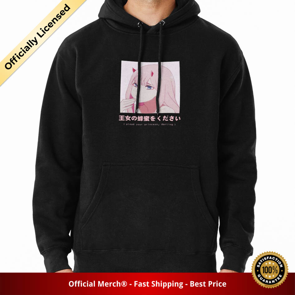 Darling In The Franxx Hoodie -  Zero Two Cute Girl Pullover Hoodie - Designed By weaboomean RB1801