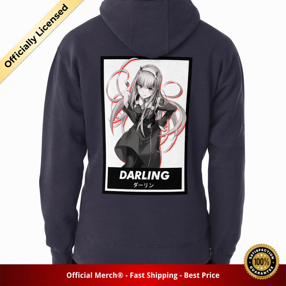Darling In The Franxx Hoodie - Zero Two Pullover Hoodie - Designed By rubster21 RB1801
