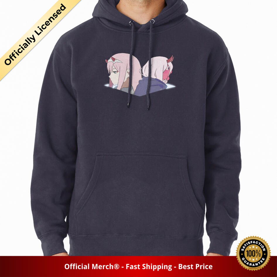 Darling In The Franxx Hoodie - Zero Two Pullover Hoodie - Designed By RileyTheZomboi RB1801
