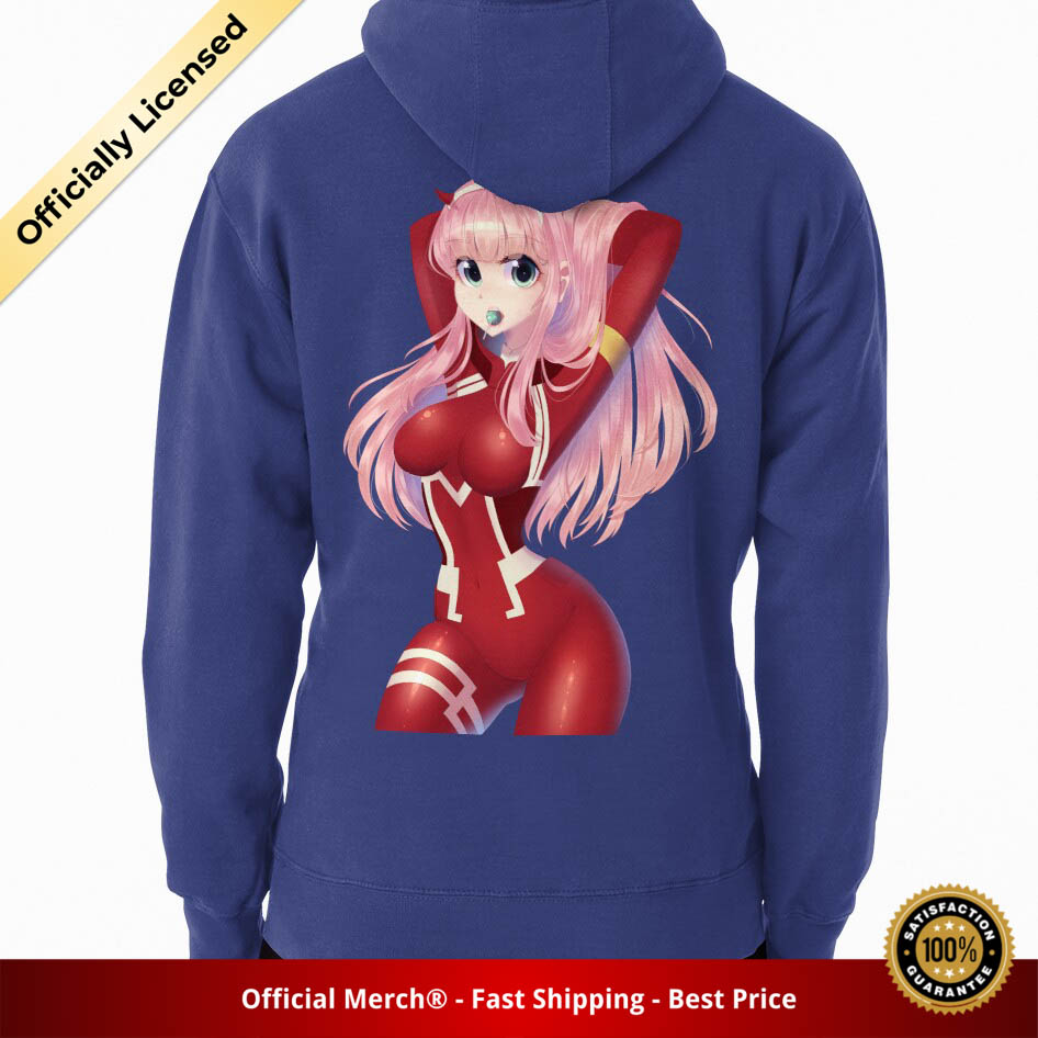 Darling In The Franxx Hoodie - Zero Two Pullover Hoodie - Designed By SmolQueenDesign RB1801