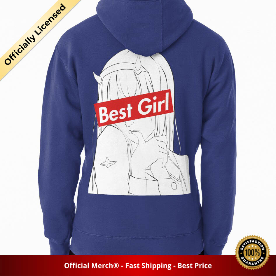 Darling In The Franxx Hoodie - Best Girl Pullover Hoodie - Designed By Merciful RB1801