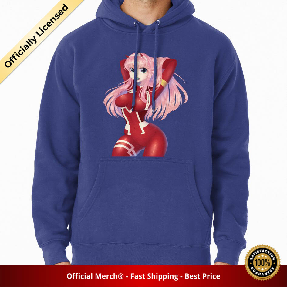 Darling In The Franxx Hoodie - Zero Two Pullover Hoodie - Designed By SmolQueenDesign RB1801