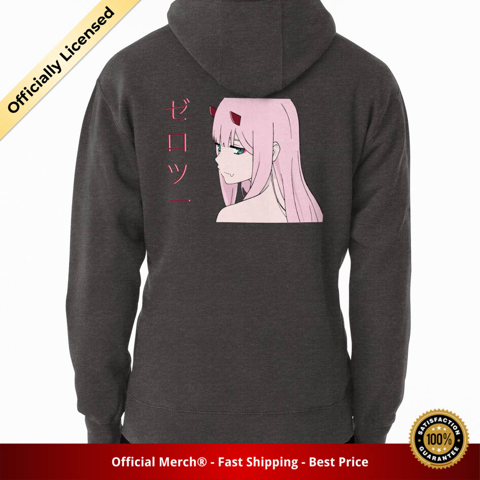 Darling In The Franxx Hoodie - ZERO TWO :P Pullover Hoodie - Designed By Kuki-chan RB1801