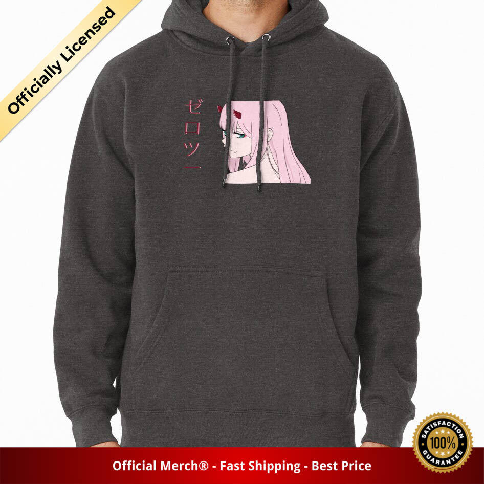 Darling In The Franxx Hoodie - ZERO TWO :P Pullover Hoodie - Designed By Kuki-chan RB1801