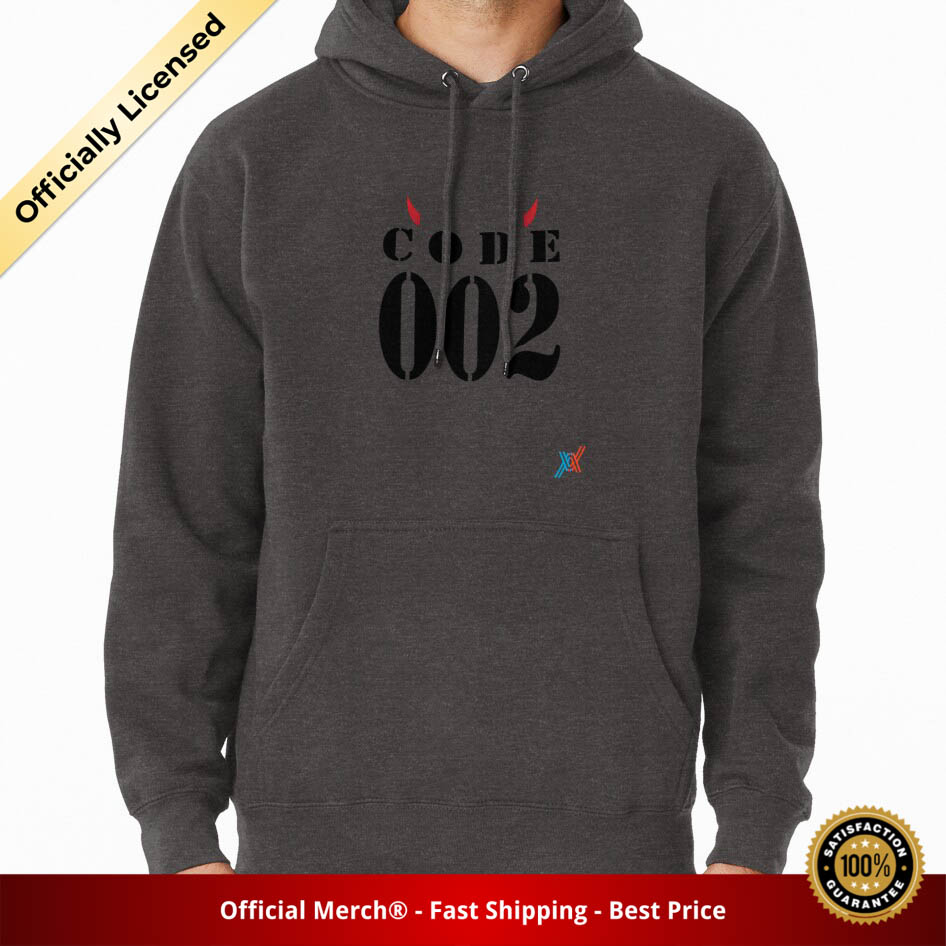 Darling In The Franxx Hoodie -  Zero Two Shirt/Hoodie Pullover Hoodie - Designed By True2Form RB1801