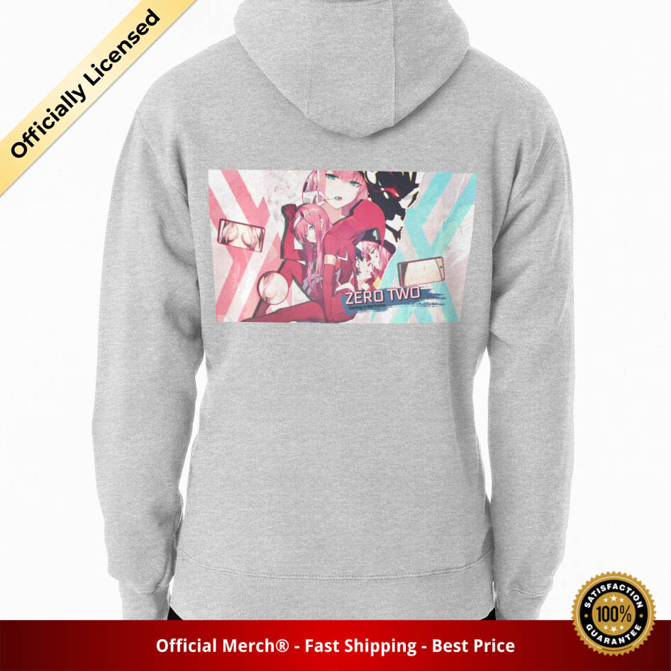 Darling In The Franxx Hoodie - Zero Two 002 Pullover Hoodie - Designed By aldyfmsh RB1801