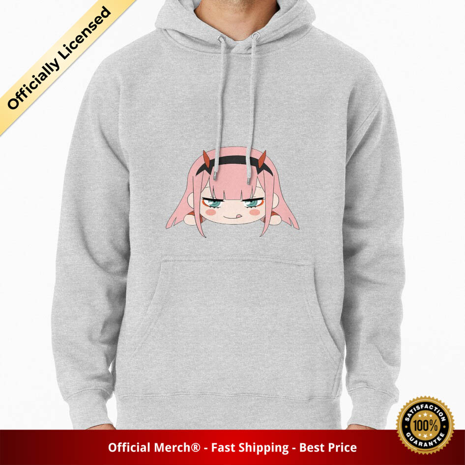 Darling In The Franxx Hoodie - Zero Two chibi Pullover Hoodie - Designed By ugivemethirst RB1801