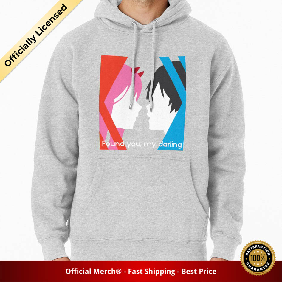 Darling In The Franxx Hoodie - : Found you my Darling Pullover Hoodie - Designed By Rodimus13 RB1801