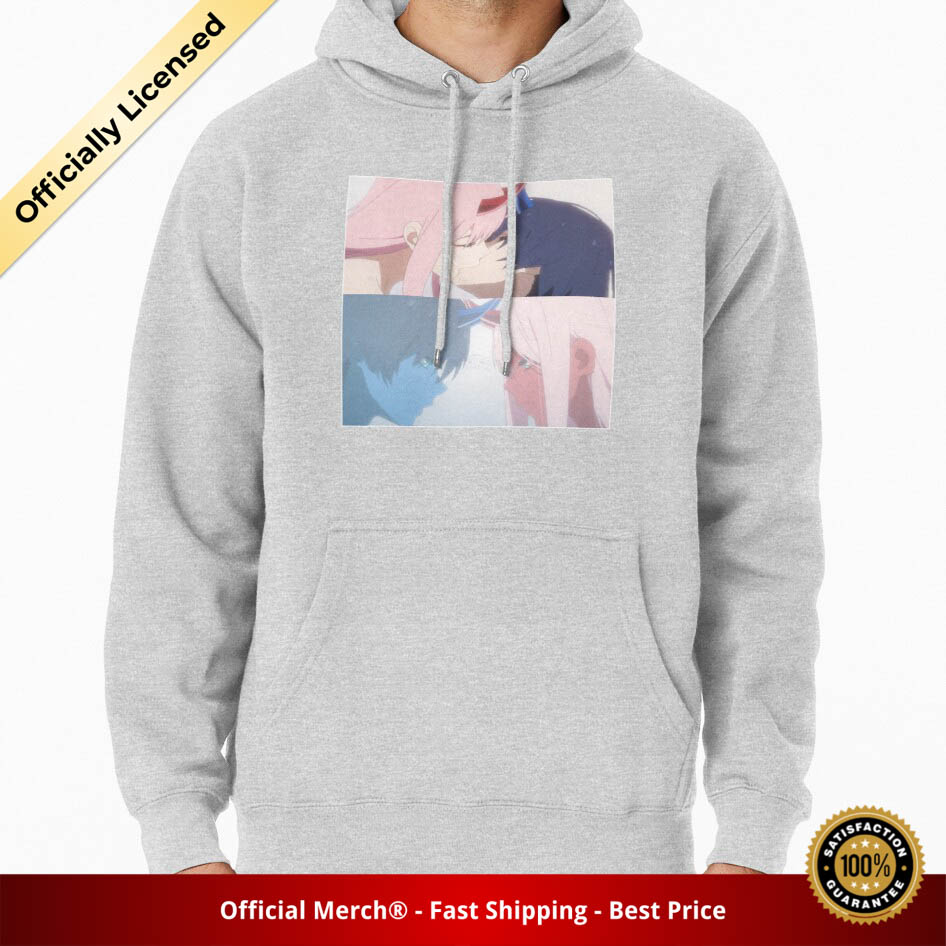 Darling In The Franxx Hoodie - Two Souls Zero Two and Hiro. Pullover Hoodie - Designed By Ithea RB1801
