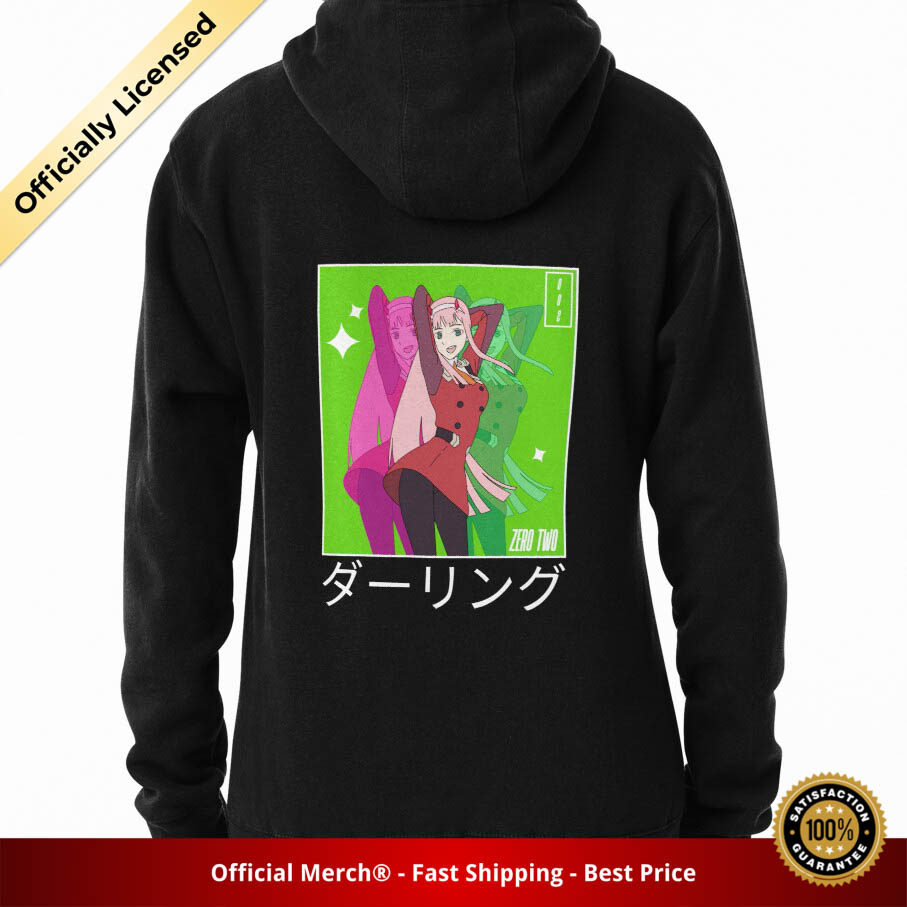Darling In The Franxx Hoodie - Bright Dances Zero Two Character 1 Pullover Hoodie - Designed By weaboomean RB1801