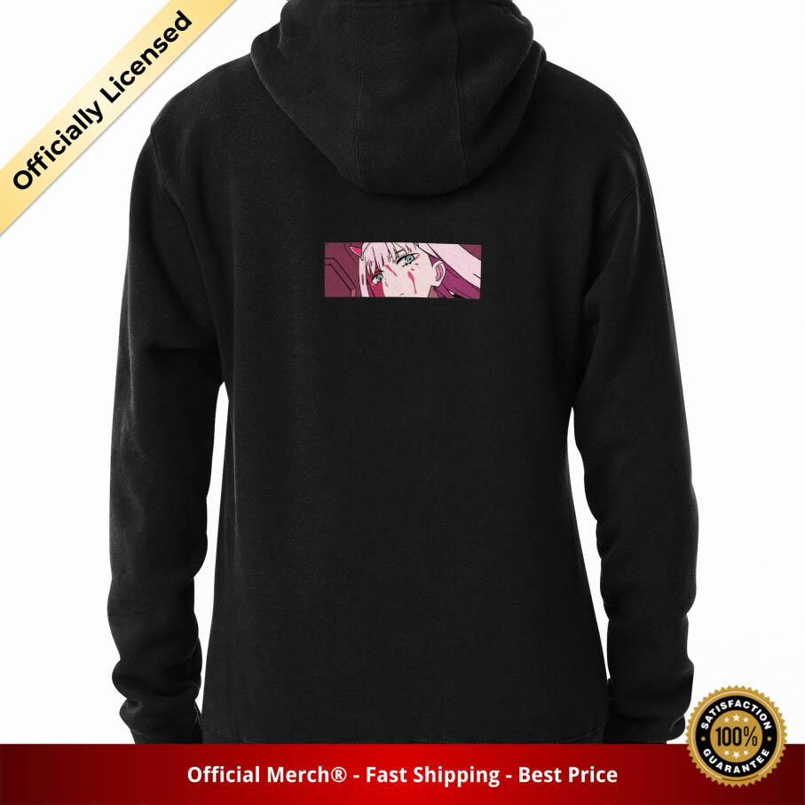 Darling In The Franxx Hoodie -  Zero Two Color Anime Manga Girl Pullover Hoodie - Designed By Maksim Zaitsev RB1801