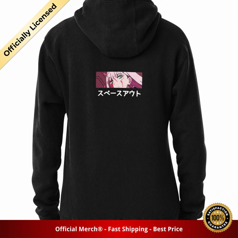 Darling In The Franxx Hoodie -  Zero Two Color Anime Manga Girl Text Pullover Hoodie - Designed By Maksim Zaitsev RB1801