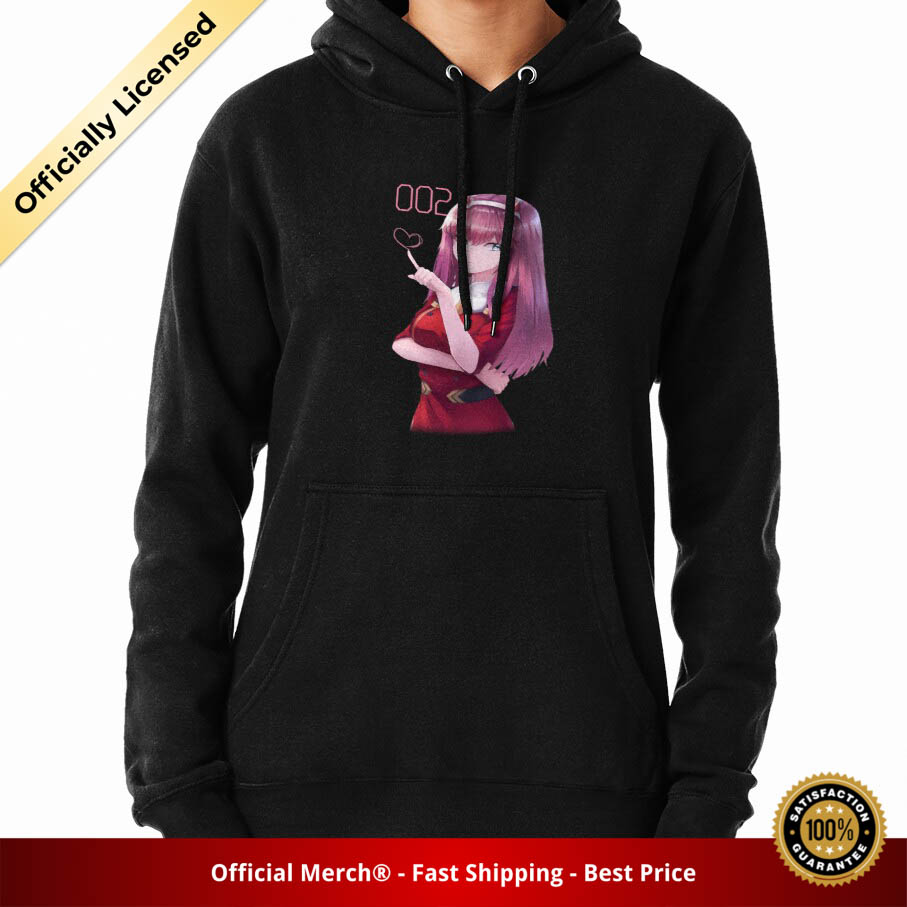 Darling In The Franxx Hoodie - ZeroTwo Pullover Hoodie - Designed By LedoAW RB1801