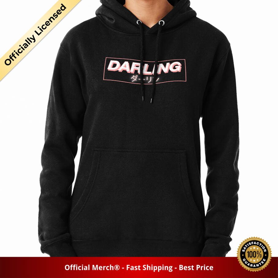 Darling In The Franxx Hoodie - Kawaii Darling w Japanese Pullover Hoodie - Designed By todoswaifu RB1801