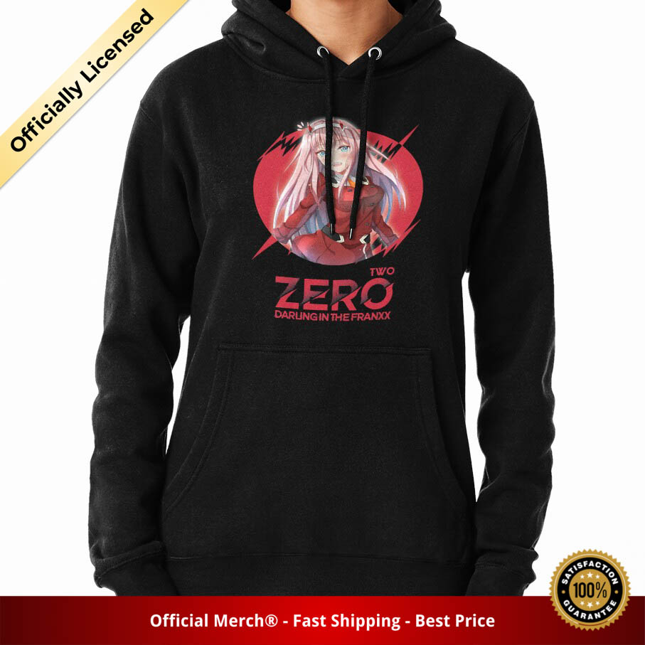 Darling In The Franxx Hoodie -  Anime Art Zero Two Kawaii Cute Pullover Hoodie - Designed By Marquez724 RB1801