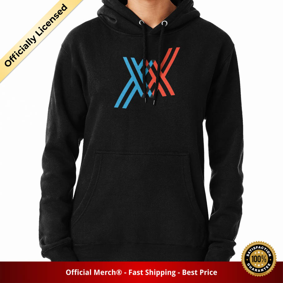 Darling In The Franxx Hoodie -  LOGO Pullover Hoodie - Designed By gramemptere RB1801