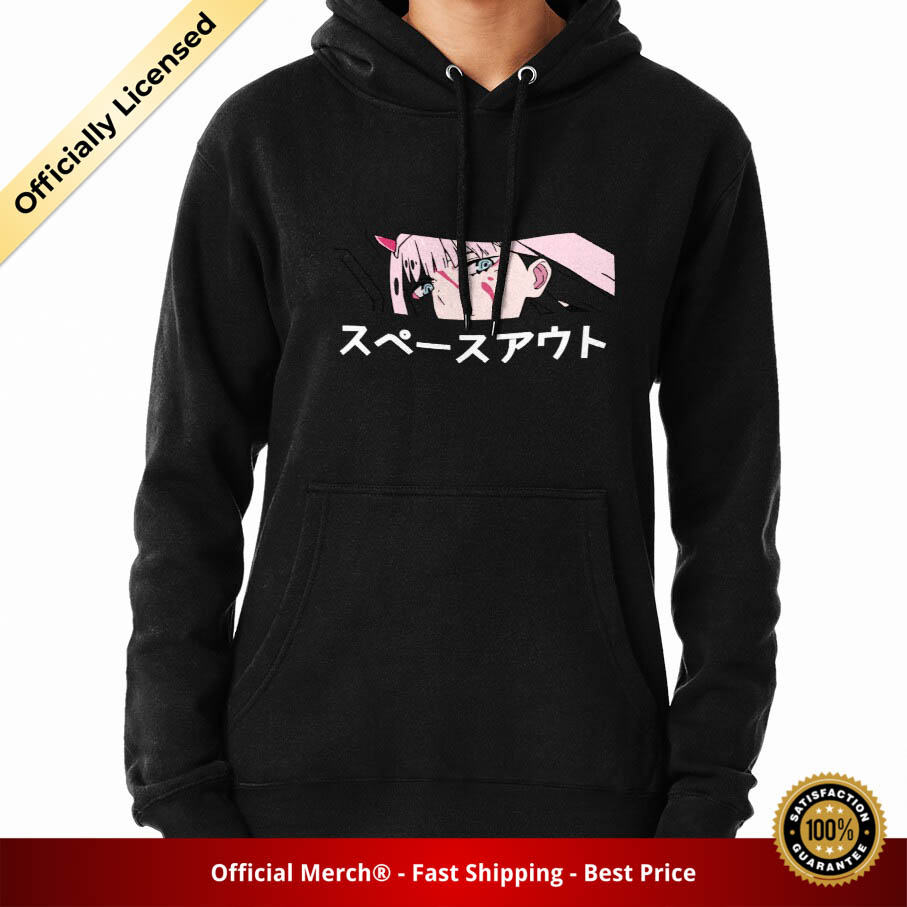 Darling In The Franxx Hoodie -  Zero Two Color Anime Manga Girl Text Pullover Hoodie - Designed By Hamby198 RB1801