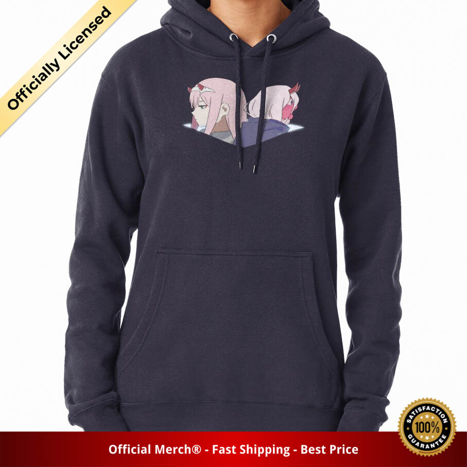 Darling In The Franxx Hoodie - Zero Two Pullover Hoodie - Designed By RileyTheZomboi RB1801