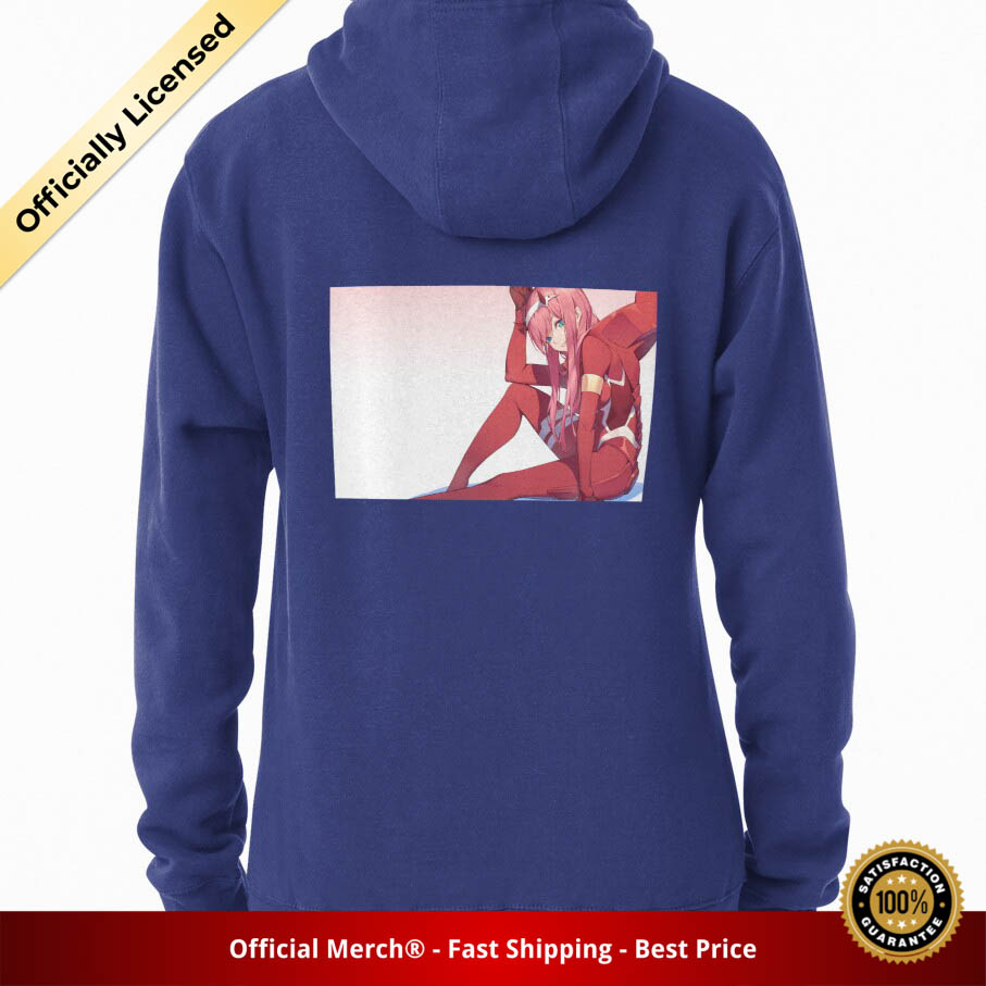 Darling In The Franxx Hoodie - zero two Pullover Hoodie - Designed By Whocarewho RB1801