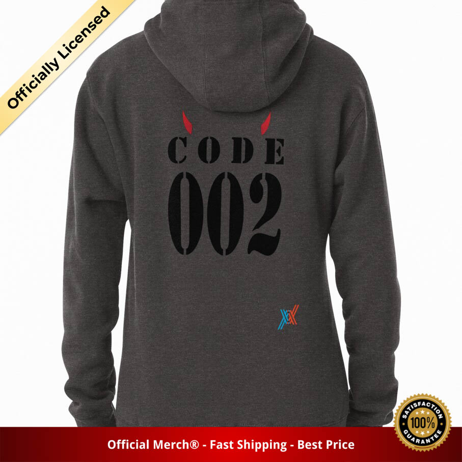 Darling In The Franxx Hoodie -  Zero Two Shirt/Hoodie Pullover Hoodie - Designed By True2Form RB1801