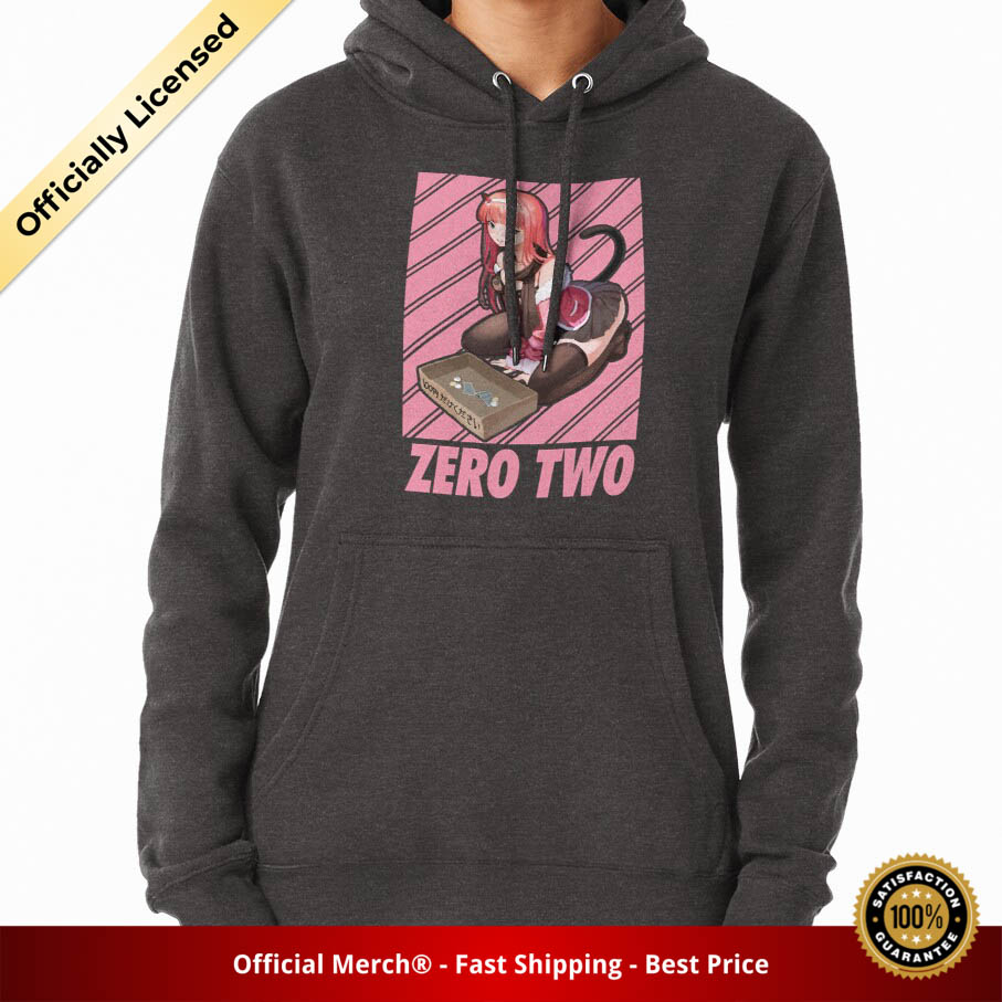 Darling In The Franxx Hoodie - Zero Two Waifu Anime Pullover Hoodie - Designed By Andreis19 RB1801