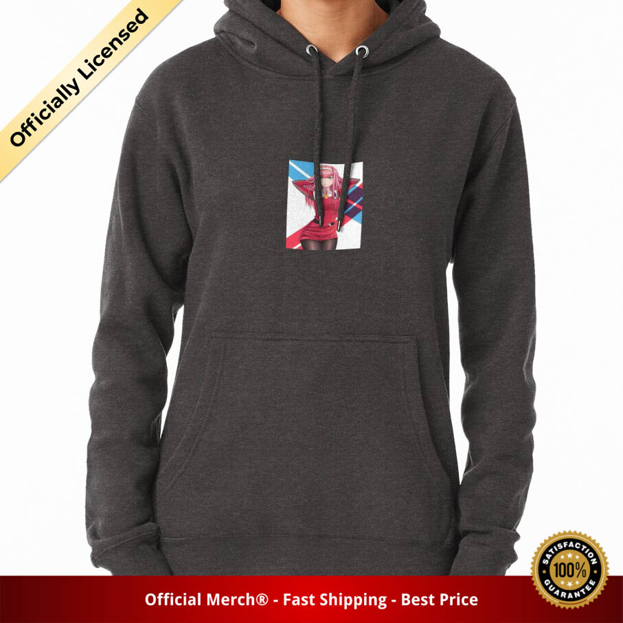 Darling In The Franxx Hoodie - Zero Two, Pullover Hoodie - Designed By Whocarewho RB1801