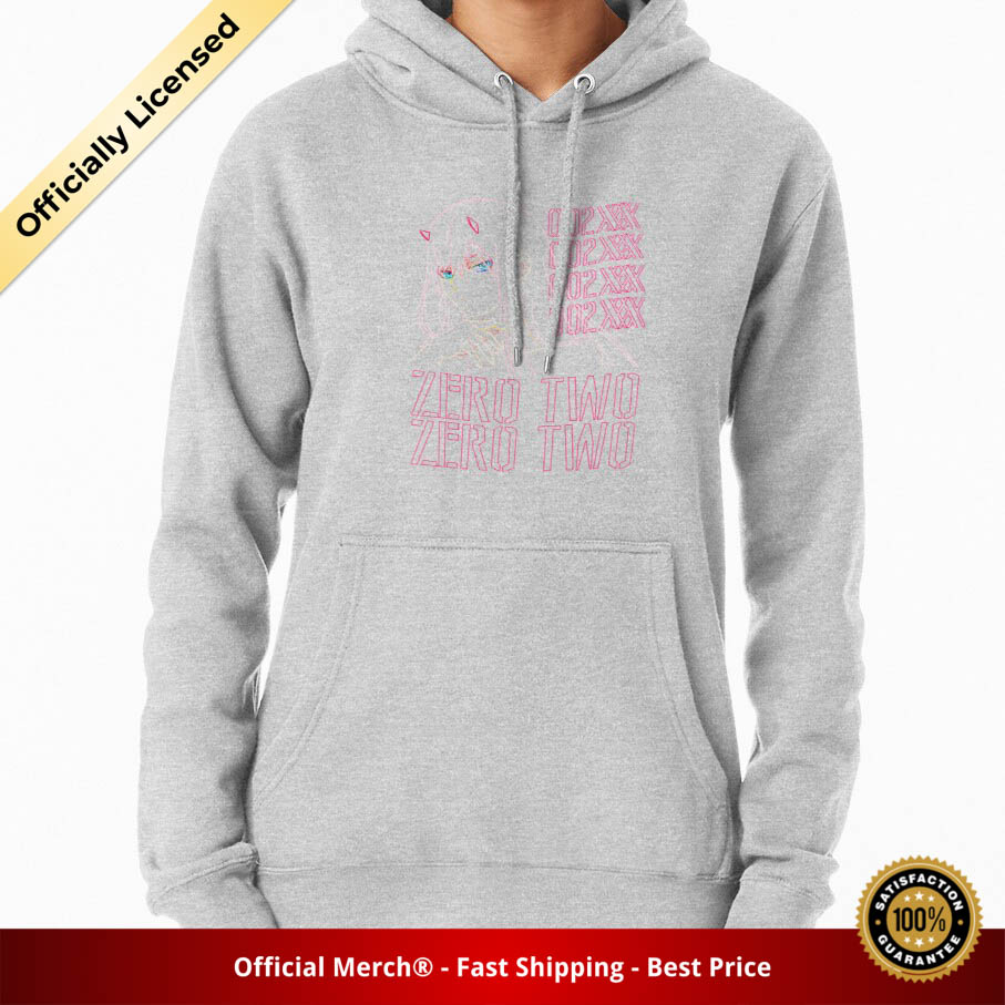 Darling In The Franxx Hoodie - ZeroTwo Pullover Hoodie - Designed By Chloe  Faith Art RB1801