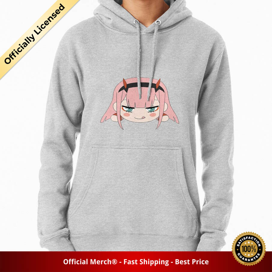 Darling In The Franxx Hoodie - Zero Two chibi Pullover Hoodie - Designed By ugivemethirst RB1801