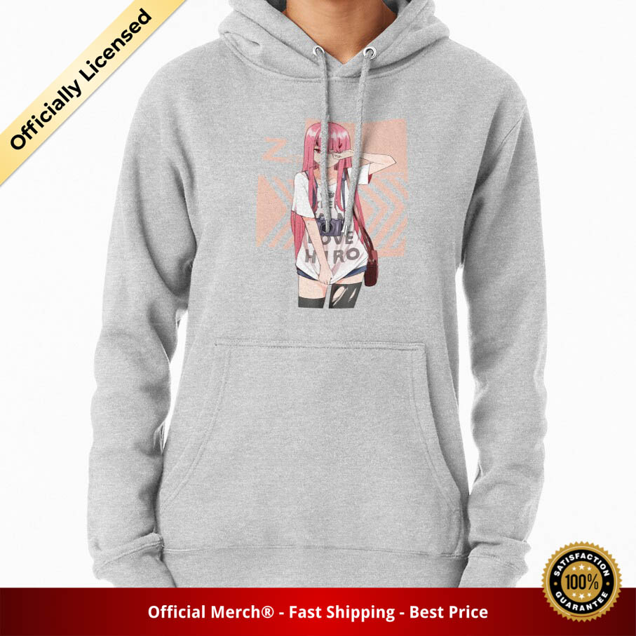 Darling In The Franxx Hoodie -  Cute Zero Two Pullover Hoodie - Designed By skywraith RB1801
