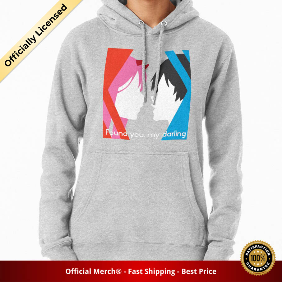 Darling In The Franxx Hoodie - : Found you my Darling Pullover Hoodie - Designed By Rodimus13 RB1801