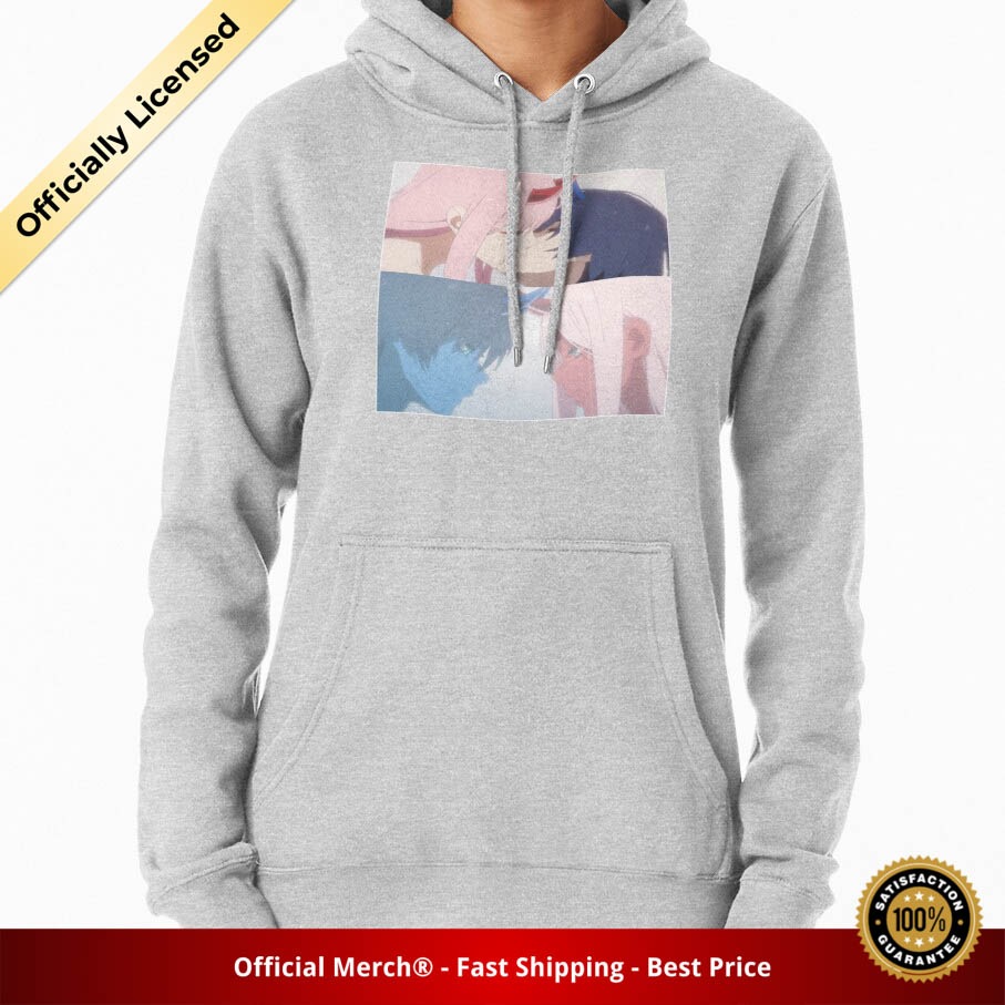 Darling In The Franxx Hoodie - Two Souls Zero Two and Hiro. Pullover Hoodie - Designed By Ithea RB1801