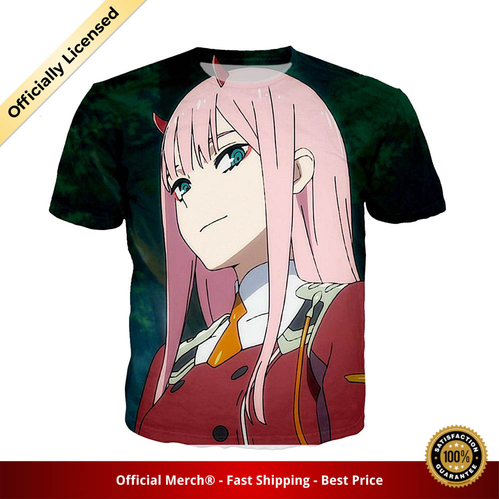 Darling in the Franxx Shirt Proud Zero Two 3D All Over Print
