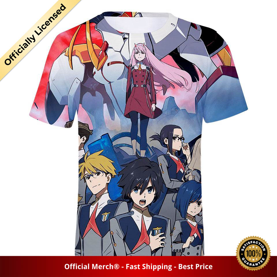 Darling in the Franxx Shirt Season 1 Poster 3D All Over Print